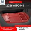 Для 2026 AITO M6 Многофункциональный органайзер-лоток для очков и мелких предметов в отсек под центральной консолью Автомобильные аксессуары для модификации интерьера