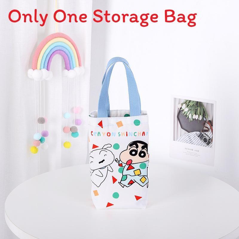 Crayon Shin Chan Cartoon Canvas Bag With Versatile Function For School And Travel Use