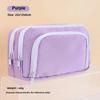 Front Window Ins Style Multi-layer Pencil Case Large Capacity Simple Stationery Bag Multifunctional Makeup Bag Storage Bag