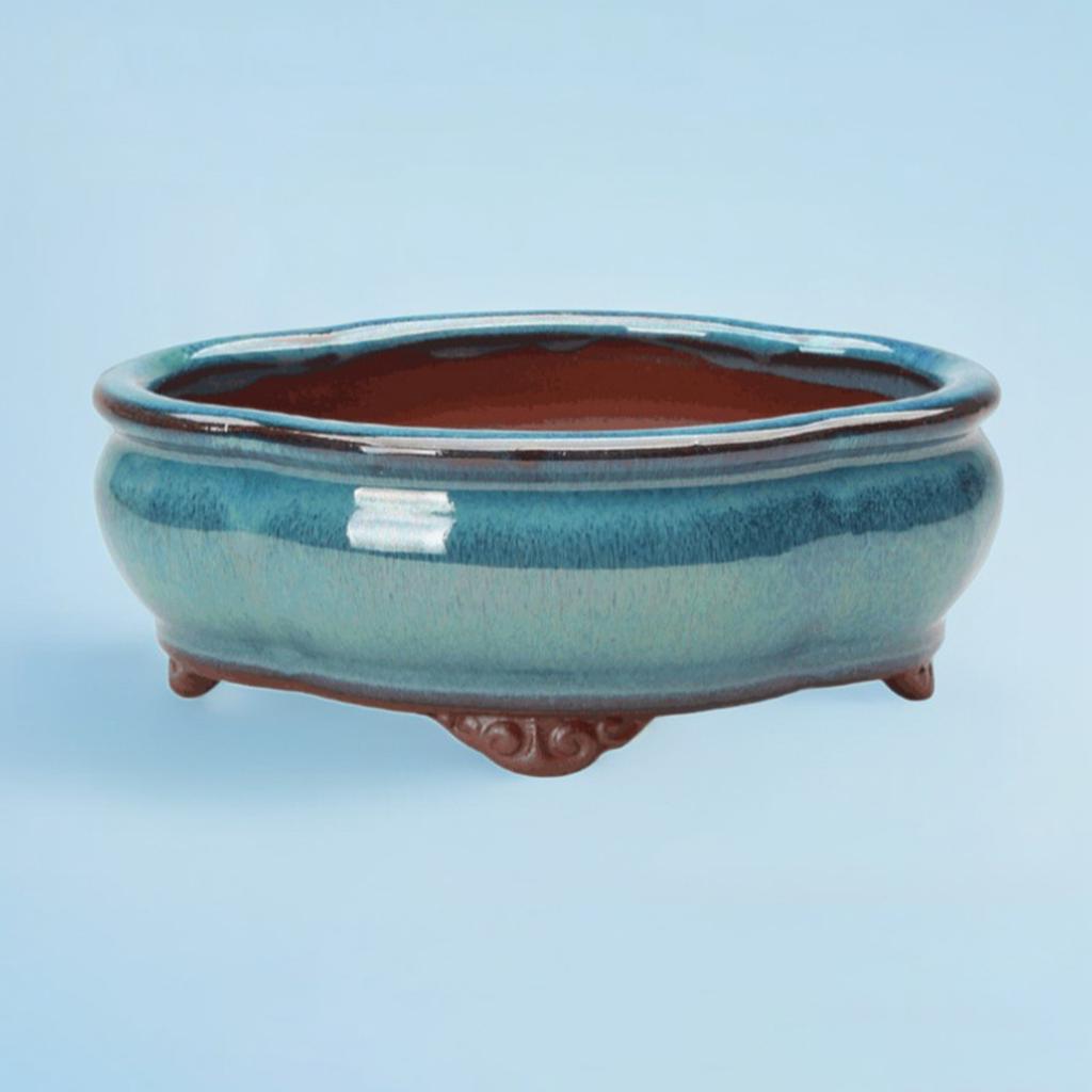 Ceramic Garden Planter Pots Handmade Succulent Miniature Flower Pots for Living Room Bedroom Study Pots