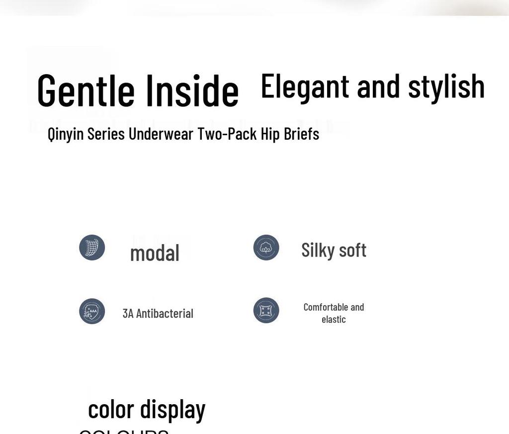 AIMER MEN 24AW Влагоотводящие боксеры-брифы, 2 шт.