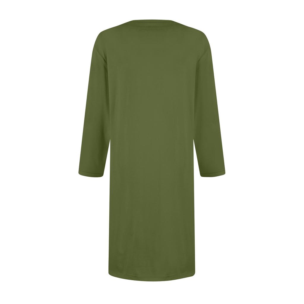 Женское модное повседневное однотонное короткое платье с квадратным вырезом и рукавом 3/4