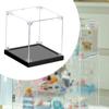 Acrylic Case for Collectibles Displaying Toys Shoes Dolls