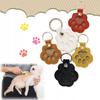 Cute Pet Hair Storage Bag Kitty Dogs Paw Pendant Fashion Cat Claw Keychain  Unisex