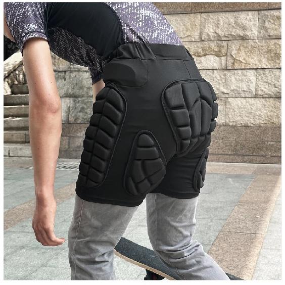 WOSAWE Мотошорты Катание на коньках Беговые шорты Hip Shorts MTB Мотокросс Защита бедер Лыжи Сноуборд Шорты Эластичный пояс Дышащие