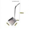 Anti-static Aluminum Long Handle Dustpan