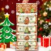 Рождественский красный конверт-держатель для денег с 6 отделениями, сделай сам, праздничная денежная карта