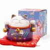 Lucky Cat Piggy Bank Ornament Good Luck Increase Money Luck Ceramic Goods Ornament Interior Entrance Manekineko Ornament Prosperous Business Stylish