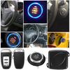 9Pcs/Set Car SUV Keyless Entry Engine Start Alarm System Push Button Remote Starter Stop Auto