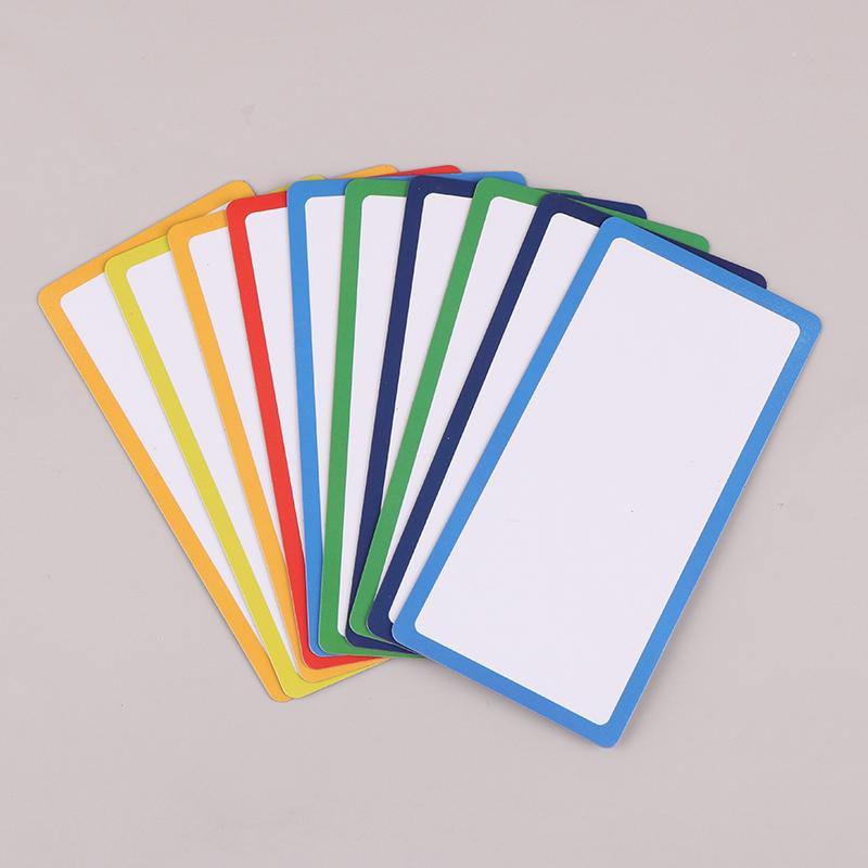 10 шт. стираемые этикетки, магниты для записи, сухое стирание, сообщение на холодильник, Whiteboar