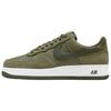 Кроссовки Унисекс Air Force 1 07 LV8 Medium Olive Cargo Khaki Зеленый Белый IB6388-200