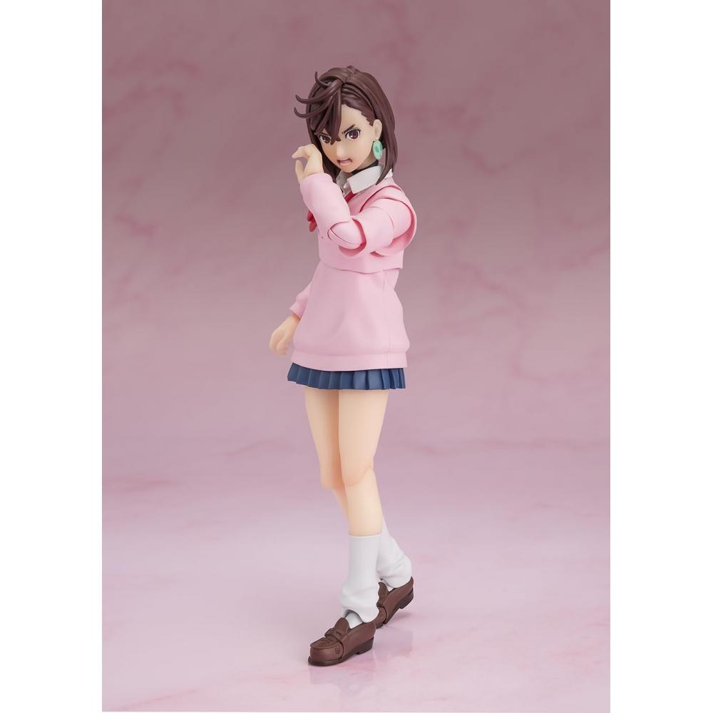 Bandai SPIRITS SHFiguarts Dandadan Momo примерно 140 мм, окрашенная подвижная фигурка из ПВХ и АБС