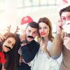 12pcs Prank Trick Funny Costume Mustache Funny Pirate Party Mustache Halloween