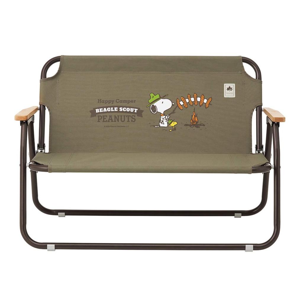 LOGOS SNOOPY Chair For2 86001085 Peanut Outdoor Folding Camping Chair Two-Person