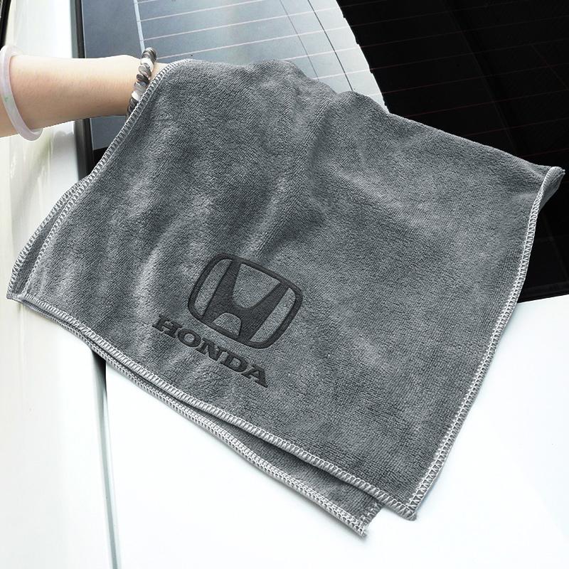 CPT1 Car Cleaning Towel Car Drying Towel Washing Tool For Honda Civic Accord Fit Jazz CRV BRV HRV Insight Pilot Passport TYPE-R