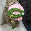 Женский буддийский браслет-розарий из розового бодхи Санцзян Чуньшуй - Трехрядный розарий в китайском стиле