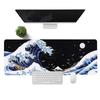 Office Gaming Large Black Mouse Pad Mice Mat Desk Pad Sea Wave