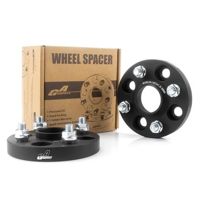 GAsupply PCD100 Кованая Широкая Колея Проставка, 4 отв., Внутренний Диаметр: 2,1 дюйма (54,1 мм), M12XP1.25,