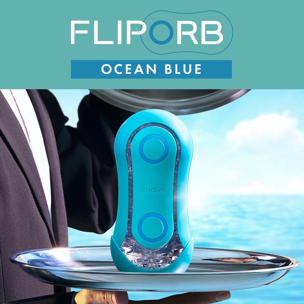 TENGA FLIP ORB PASTAIO OCEAN BLUE TENGA FLIP ORB PASTAIO OCEAN BLUE Расслабляющий пухлый мини-лосьон повторяющегося типа запутывание, стимуляция, включено,