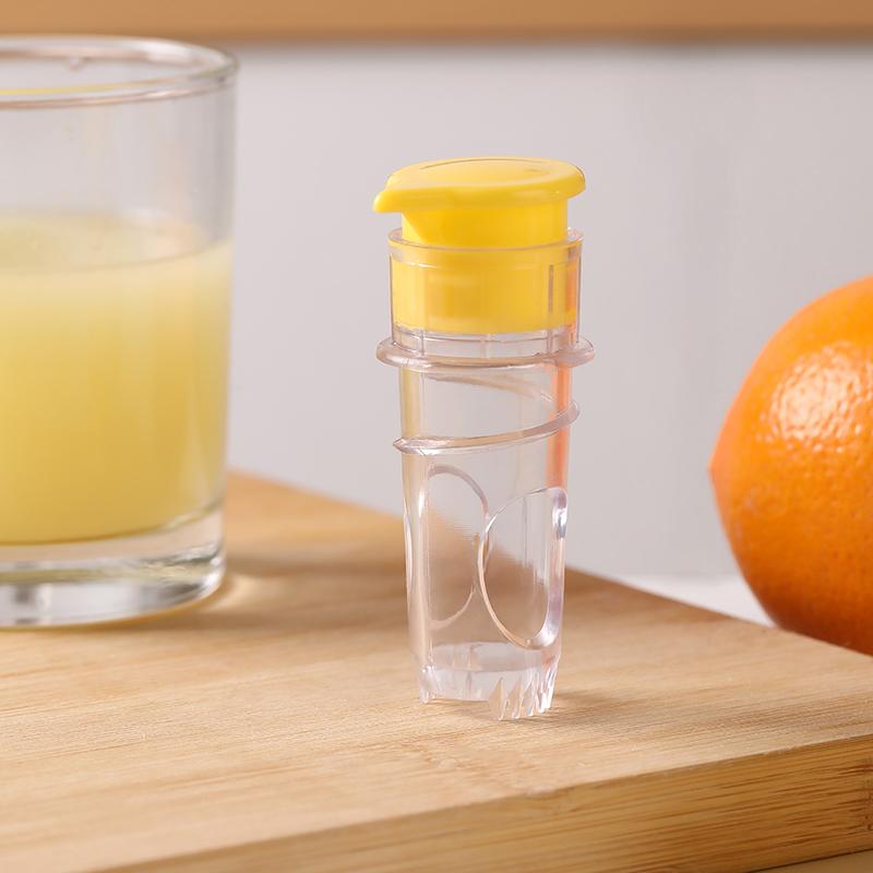 Пластиковая ручная соковыжималка для цитрусовых Мини-соковыжималка для лимона Пресс для апельсинов Легкий экстрактор сока Сохраняющий свежесть Кухонный инвентарь
