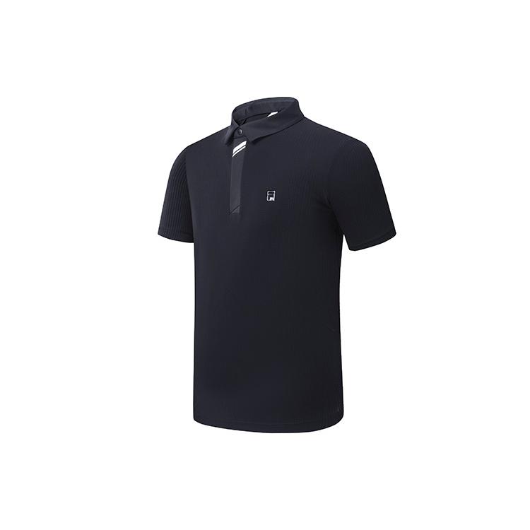 FILA Polo Shirt Men's Pitch Black A11M325125F-BK