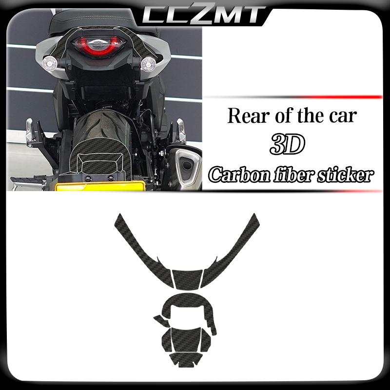 For HONDA CB190TR cb190tr 2025 3D Carbon Fiber Stickers Fuel Tank Stickers Modified Decorative Films Motorcycle Accessories