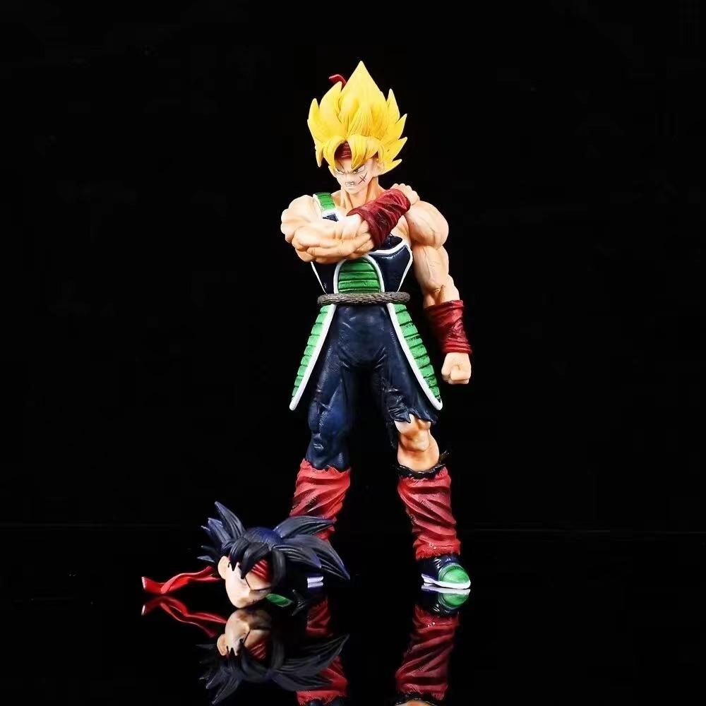 Anime Drogan Boll Z Figure Bardock Figures 24cm Pvc Gk Statue Collection Model Toys Gifts