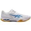 Asics Court Control FF 3 White Directoire Синие мужские кроссовки Real-White 1071A098-100