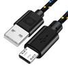 5 В 2,4 А Micro USB 1 м 2 м 3 м кабель для быстрой зарядки для Samsung Xiaomi Android мобильный телефон USB шнур зарядного устройства кабель