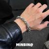 Woven and Entwined Geometric High-End Bracelet, Minimalist Style, European and American Niche Design Bracelet, Titanium Steel Bracelet, Jewelry