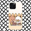 Мультяшный милый чехол Bubu Dudu для iPhone 17 Air 16 16E 15 14 Plus 13 Mini 12 11 Pro Max 7 8 + SE 2020 Мягкий чехол Fundas 17 A
