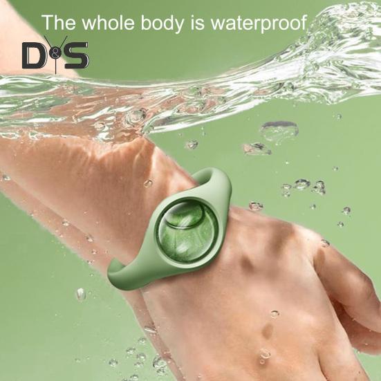 Браслет от комаров, удобный для ношения, выдвижной дизайн, силиконовый, эффективный браслет для предотвращения укусов комаров