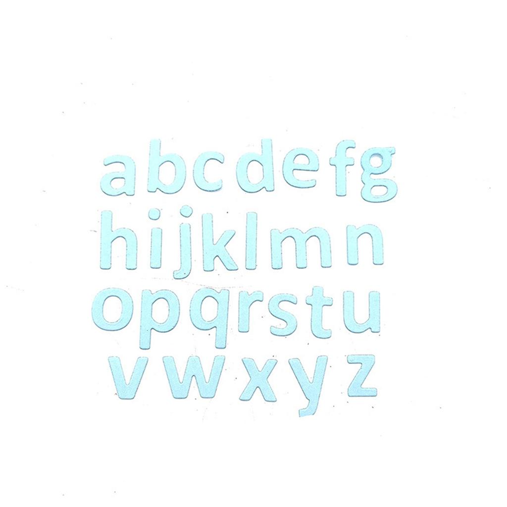 1cm Height Alphabet Letters Numbers Scrapbook Cutting Dies Hot DIY Paper Gift Card Making Metal Craft