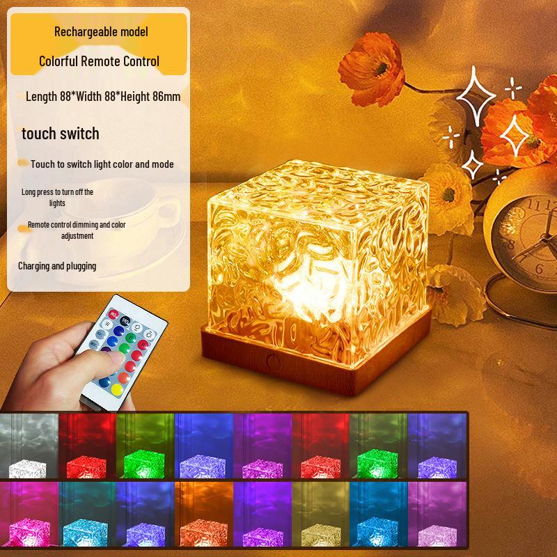 Романтический ночник «Волна»: Прикроватная лампа высокой ценности для атмосферы пар