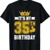 Это Мой 35-й День Рождения Вечеринка День Рождения 35 Лет Мужская и Женская Футболка