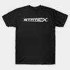 Мужская черная футболка с принтом Static-X, печать на трансферной бумаге без вырезания, хлопковая футболка