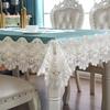 Flower Elegant Hollow Out Table Dinning Cloth Table Flag Cover Wedding Tablecloth Rectangle Luxury Embroidery Lace Table Cover