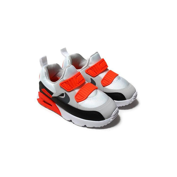 Nike Детские кроссовки Air Max Tiny 90 TD Infrared Серый Нейтрально-Серый Белый-Холодный-Серый-Инфракрасный 881924-002