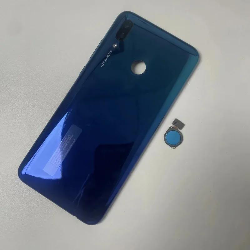 back Cover Housing For Huawei P Smart 2019 Rear With Fingerprint Flex Cable Repair Parts