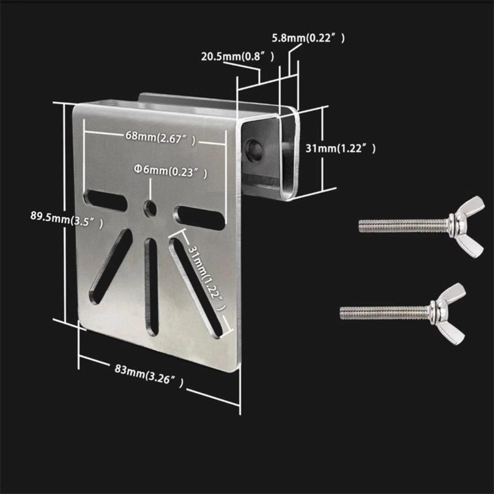 Wall Mount Gutter Bracket Drainage Channel Mount for Eufy SoloCam S340/Eufy E30 Outdoor Use