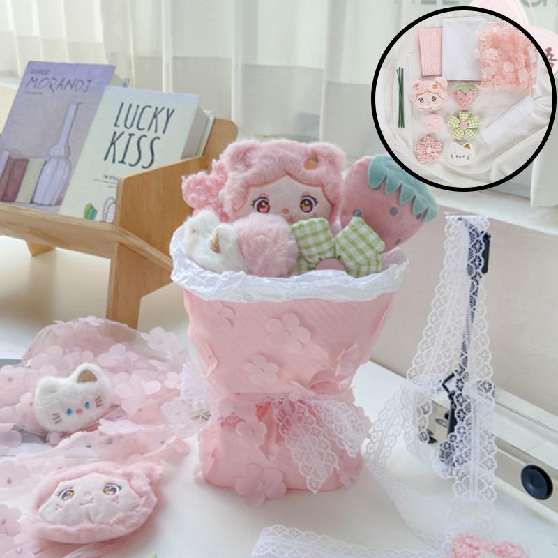 Подарок на день рождения для девочек «сделай сам», подарок-компаньон, кукла, букет, подарок