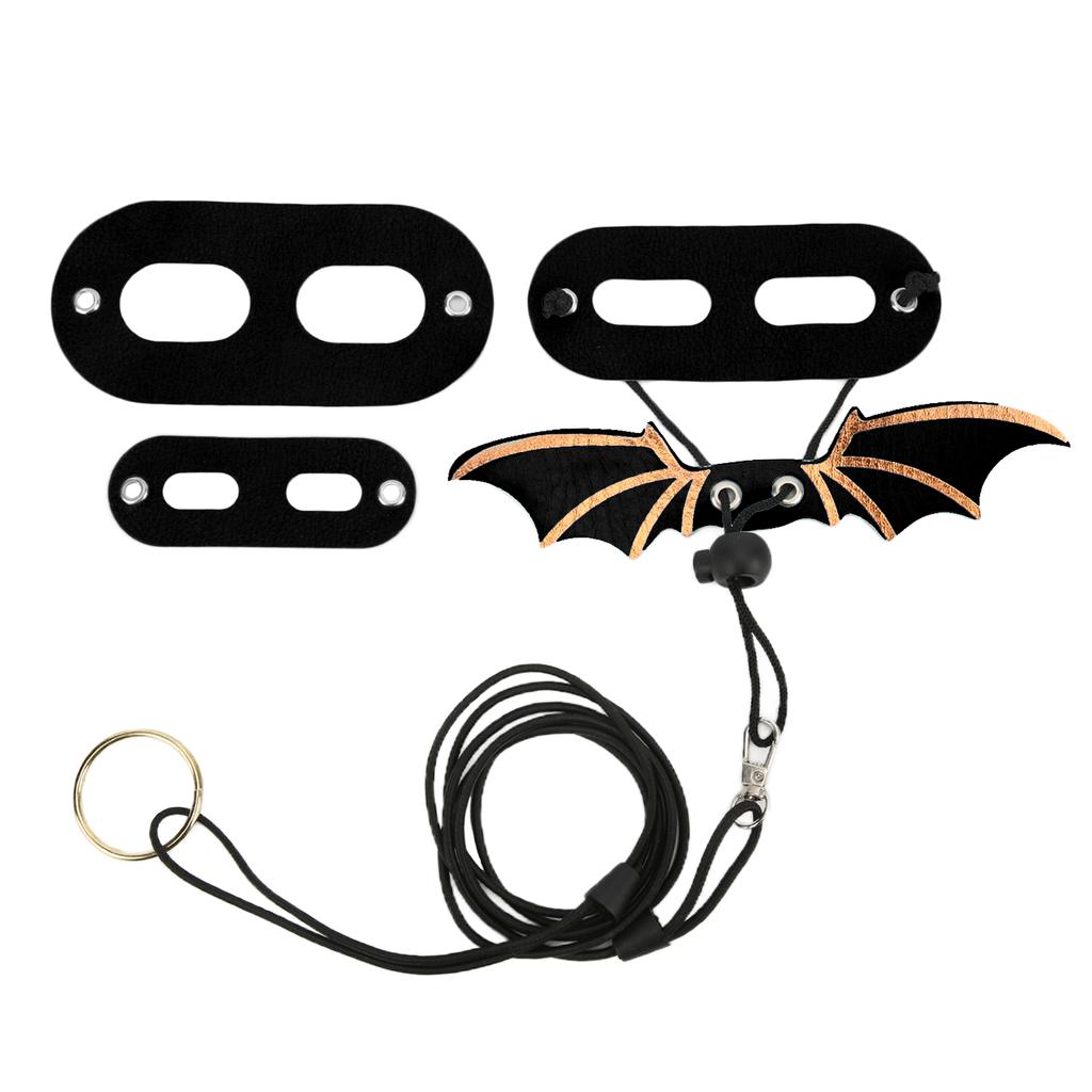 Adjustable Lizard Leash Bearded Dragon Harness Soft for Reptiles Small Pet AnimalsBlack