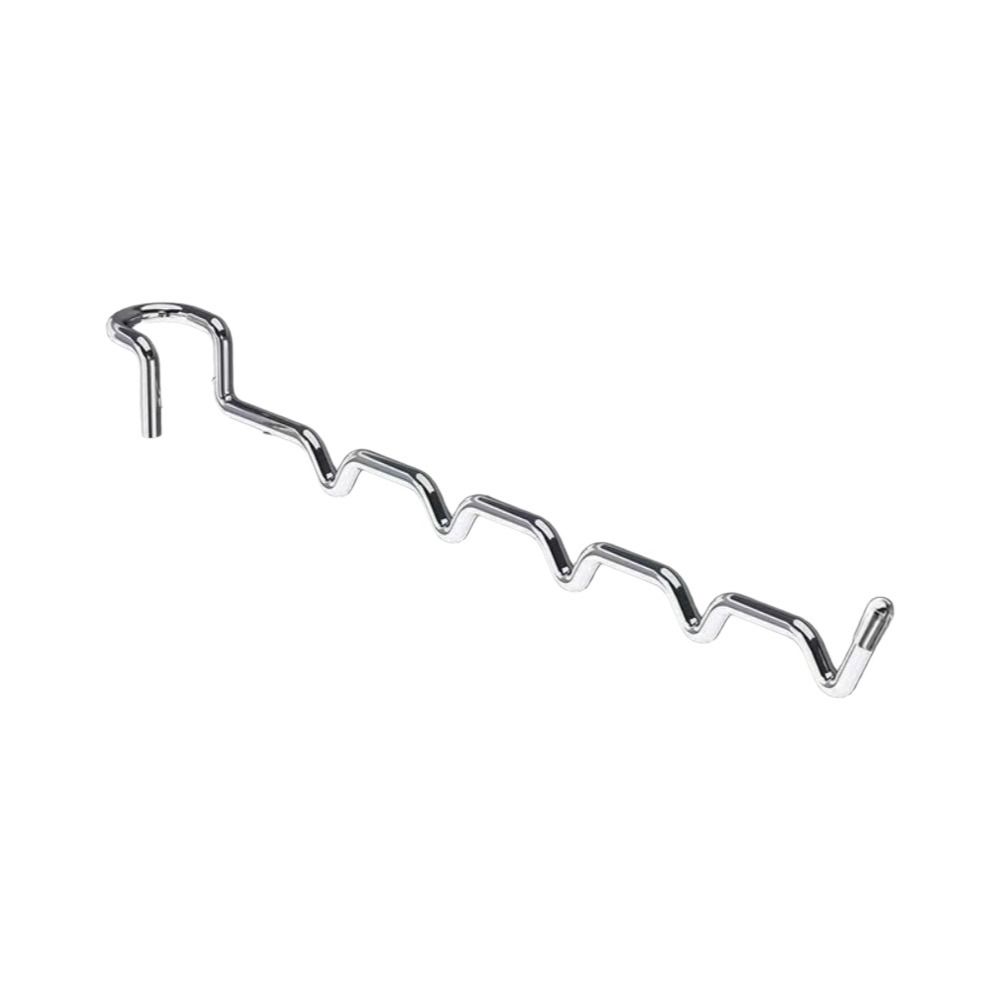 No Drill Railing Drying Rack Wave Shaped Clothes Storage Holder Balcony Laundry Drying