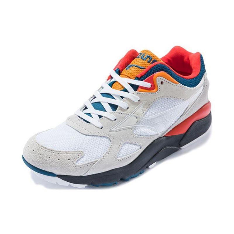 Mizuno Кроссовки для тренировок Sky Medal, унисекс, низкие, бело-серо-красные D1GA201002