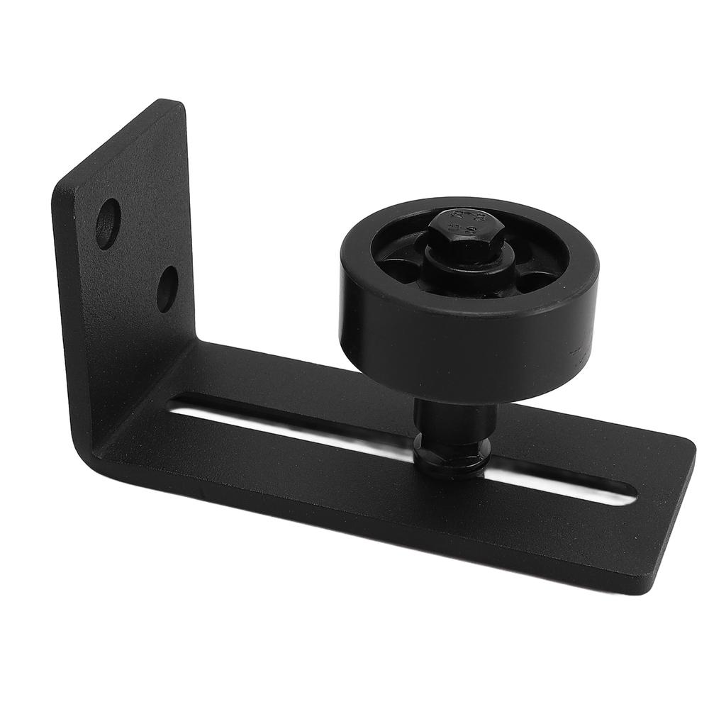 Раздвижная дверь амбара Нижняя направляющая пола Регулируемая роликовая система настенного крепления Бесшумная углеродистая сталь