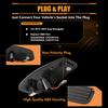 Front Fender LED Side Marker Lights for 2015 2016 2017 2018    Je-ep Renegade, Renegade Smoked Lens Side Bumper Marker Lamps, Amber LED Side Markers