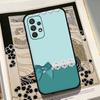 Голубой чехол для телефона A-tiffanys для Samsung Galaxy S25 S24 S23 S22 S21 FE Plus Ultra A13 A20 A32 A70 Черный чехол