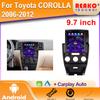 Беспроводной CarPlay Andorid Автомагнитола для Toyota Corolla 2006-2012 Голосовой Мультимедиа GPS 2din Автомагнитола