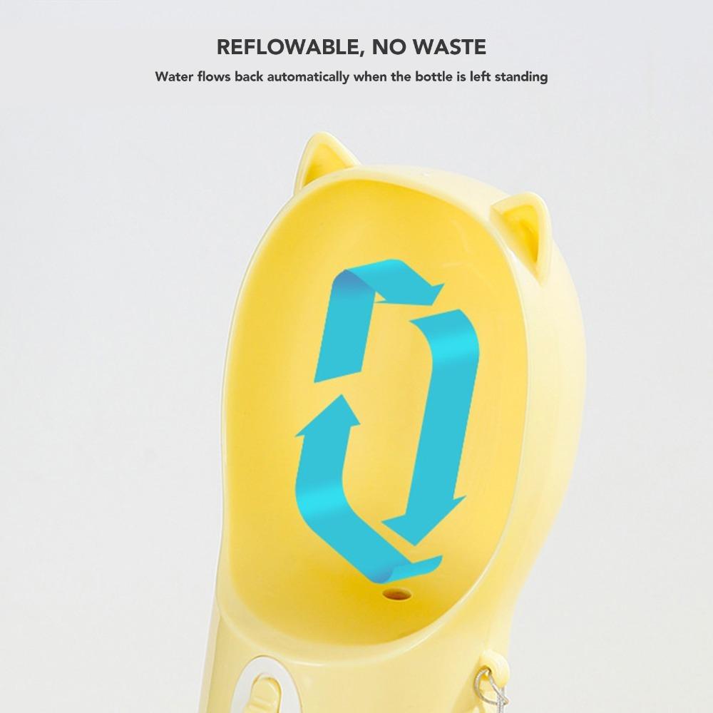Dishwasher Safe Pet Water Bottle Leak Proof Portable Pet Drinker Outdoor Activity