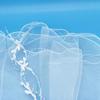 Polyester Bow Veil Hair Hoop Mesh Bridal Tulle Portable Girls Head Gauze  Birthday Headdress